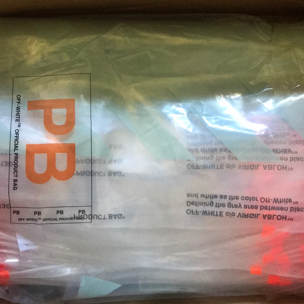 HUGE LOT OF OFF-WHITE PRODUCT BAGS